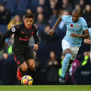 Alexis Sanchez vs. Fernandinho: A Premier League Battle at the Etihad Alexis Sanchez vs. Fernandinho: A Premier League Battle at the Etihad