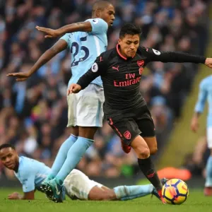 Alexis Sanchez vs Fernandinho: A Premier League Showdown at the Etihad Alexis Sanchez vs Fernandinho: A Premier League Showdown at the Etihad