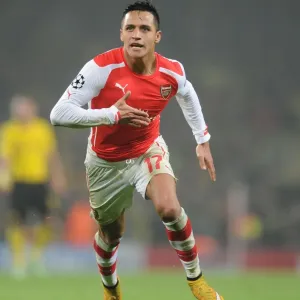 Alexis Sanchez's Brace: Arsenal FC vs Borussia Dortmund, UEFA Champions League 2014-15