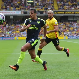 Alexis Sanchez's Brace: Arsenal Triumph Over Watford 3-1 in Premier League Alexis Sanchez's Brace: Arsenal Triumph Over Watford 3-1 in Premier League