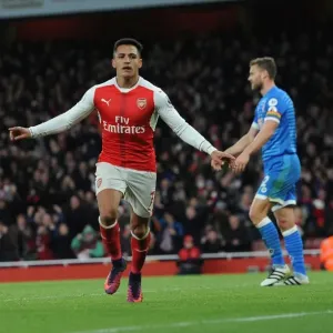 Alexis Sanchez's Brace: Arsenal's Victory Over AFC Bournemouth (2016/17)