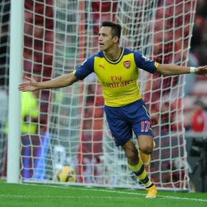 Prints of Season 2014-15 Prints: Sunderland v Arsenal 2014/15