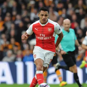 Alexis Sanchez's Brilliant Performance: Arsenal's 4-1 Crushing Victory Over Hull City in the Premier League