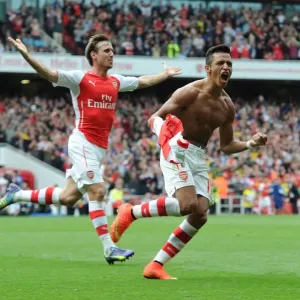 Alexis Sanchez's Double Celebration: Arsenal's Second Goal vs Manchester City (2014-15) Alexis Sanchez's Double Celebration: Arsenal's Second Goal vs Manchester City (2014-15)