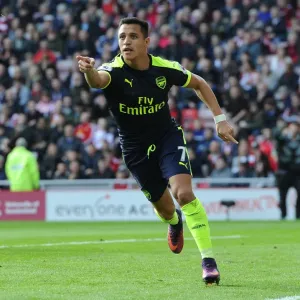 Alexis Sanchez's Goal: Arsenal's Victory over Sunderland (2016-17)