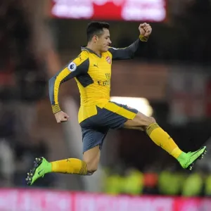 Alexis Sanchez's Goal: Middlesbrough vs. Arsenal, Premier League 2016-17 Alexis Sanchez's Goal: Middlesbrough vs. Arsenal, Premier League 2016-17