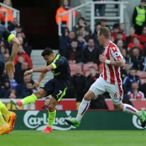 Alexis Sanchez's Hat-Trick: Arsenal Secures Victory Over Stoke City in Premier League 2016-17