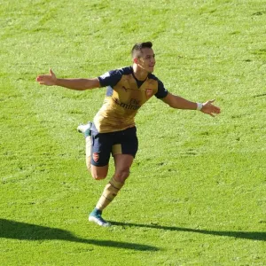 Alexis Sanchez's Hat-Trick: Arsenal's Triumph over Leicester City, Premier League 2015/16 Alexis Sanchez's Hat-Trick: Arsenal's Triumph over Leicester City, Premier League 2015/16
