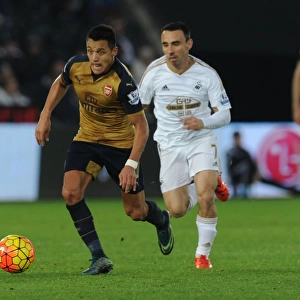 Alexis Sanchez's Masterclass: Outmaneuvering Leon Britton in Arsenal's Victory over Swansea, 2015-16 Premier League