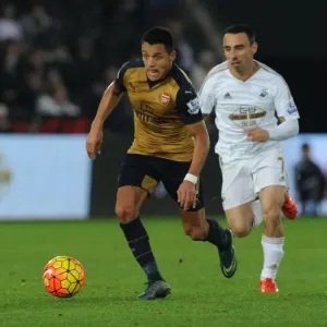 Alexis Sanchez's Masterclass: Outmaneuvering Leon Britton in Arsenal's Victory over Swansea, 2015-16 Premier League
