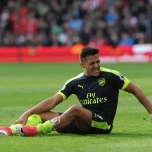Alexis Sanchez's Thrilling Performance: Arsenal's Battle at Stoke City (2016-17)
