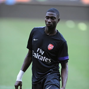 Alfred Mugabo (Arsenal). Olympiacos U19 2: 0 Arsenal U19. NextGen Series