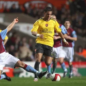 Aliadiere and Bouma Clash: Arsenal's 1-0 Victory Over Aston Villa, March 2007 Aliadiere and Bouma Clash: Arsenal's 1-0 Victory Over Aston Villa, March 2007