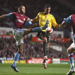 Aliadiere and Cahill Clash: Arsenal's 1-0 Victory over Aston Villa, March 2007 Aliadiere and Cahill Clash: Arsenal's 1-0 Victory over Aston Villa, March 2007