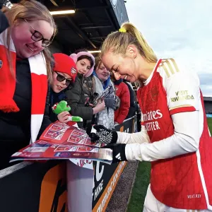 Amanda Ilestedt Celebrates with Fans Print Amanda Ilestedt Celebrates with Fans Print