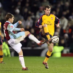 Amaury Bischoff (Arsenal) Joey Gudjonsson (Burnley) Amaury Bischoff (Arsenal) Joey Gudjonsson (Burnley)