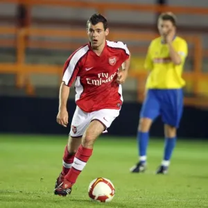 Amaury Bischoff Shines in Arsenal's 3:2 Win Over Stoke City Reserves, Barclays Premier Reserve League South, Underhill, Barnet, 6/10/08 Amaury Bischoff Shines in Arsenal's 3:2 Win Over Stoke City Reserves, Barclays Premier Reserve League South, Underhill, Barnet, 6/10/08