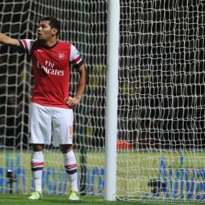 Andre Santos in Action: Arsenal vs Norwich City, Premier League 2012-13 Andre Santos in Action: Arsenal vs Norwich City, Premier League 2012-13