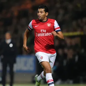 Andre Santos in Action: Norwich City vs Arsenal, Premier League 2012-13 Andre Santos in Action: Norwich City vs Arsenal, Premier League 2012-13