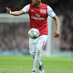 Andre Santos (Arsenal). Arsenal 2: 0 Borussia Dortmund. UEFA Champions League
