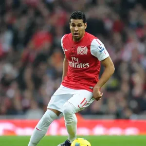 Andre Santos (Arsenal). Arsenal 3: 0 West Bromwich Albion. Barclays Premier League