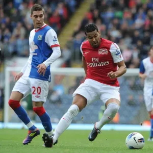 Andre Santos (Arsenal) Ruben Rochina (Blackburn). Blackburn Rovers 4: 3 Arsenal Andre Santos (Arsenal) Ruben Rochina (Blackburn). Blackburn Rovers 4: 3 Arsenal