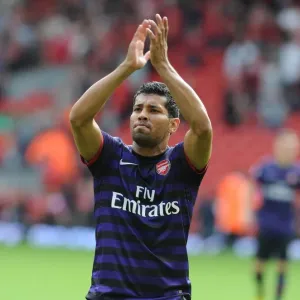 Andre Santos Reacts after Liverpool vs Arsenal, Premier League 2012-13 Andre Santos Reacts after Liverpool vs Arsenal, Premier League 2012-13