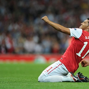 Andre Santos Scores His Second Goal: Arsenal vs. Olympiacos in 2011-12 Champions League