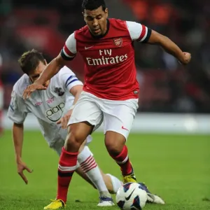 Andre Santos vs. Dean Hammond: Southampton vs. Arsenal Pre-Season Clash (2012-13) Andre Santos vs. Dean Hammond: Southampton vs. Arsenal Pre-Season Clash (2012-13)