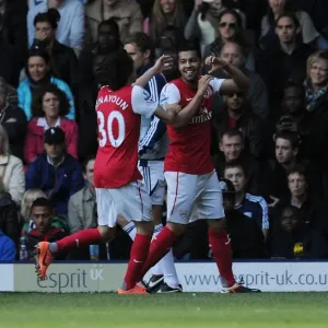 Andre Santos and Yossi Benayoun: Arsenal's Unforgettable Goal Celebration vs. West Bromwich Albion (2011-12) Andre Santos and Yossi Benayoun: Arsenal's Unforgettable Goal Celebration vs. West Bromwich Albion (2011-12)