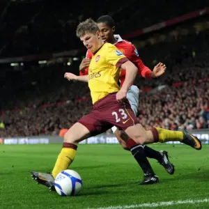 Andrey Arshavin (Arsenal) Antonio Valencia (Man Utd). Manchester United 2: 0 Arsenal