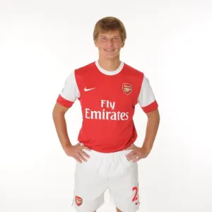 Andrey Arshavin (Arsenal). Arsenal 1st Team Photocall and Membersday. Emirates Stadium