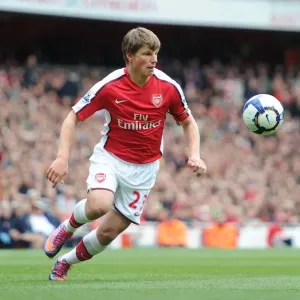 Andrey Arshavin (Arsenal). Arsenal 4: 0 Fulham, Barclays Premier League Andrey Arshavin (Arsenal). Arsenal 4: 0 Fulham, Barclays Premier League