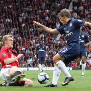 Andrey Arshavin (Arsenal) Darren Fletcher (Man Utd) Andrey Arshavin (Arsenal) Darren Fletcher (Man Utd)