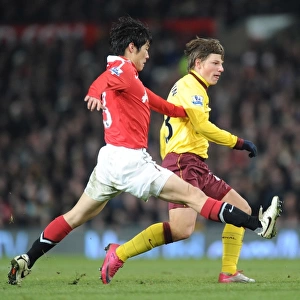 Andrey Arshavin (Arsenal) Ji-Sung Park (Man United). Manchester United 1: 0 Arsenal