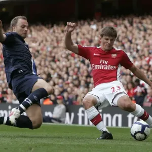 Andrey Arshavin (Arsenal) Lars Jacobsen (Blackburn) Andrey Arshavin (Arsenal) Lars Jacobsen (Blackburn)