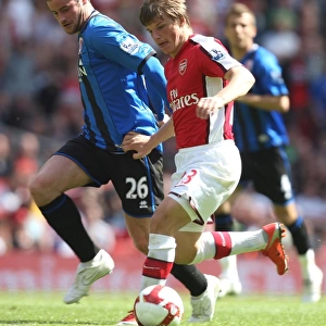 Andrey Arshavin (Arsenal) Matthew Bates (Middlesbrough)