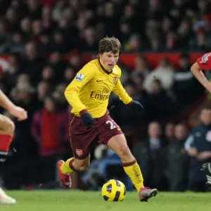 Andrey Arshavin (Arsenal) Nemanja Vidic (Man Utd). Manchester United 1: 0 Arsenal
