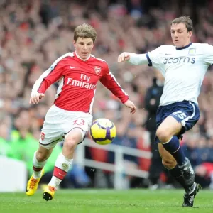 Andrey Arshavin (Arsenal) Stephen Warnock (Aston Villa). Arsenal 3: 0 Aston Villa Andrey Arshavin (Arsenal) Stephen Warnock (Aston Villa). Arsenal 3: 0 Aston Villa