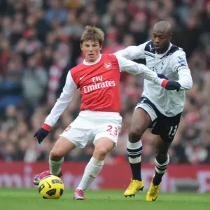 Andrey Arshavin (Arsenal) William Gallas (Tottenham). Arsenal 2: 3 Tottenham Hotspur