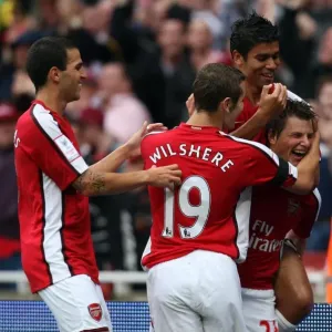 Andrey Arshavin celebrates scoring his and Arsenal s Andrey Arshavin celebrates scoring his and Arsenal s