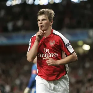 Andrey Arshavin celebrates scoring Arsenals 2nd goal Andrey Arshavin celebrates scoring Arsenals 2nd goal