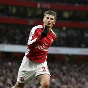 Andrey Arshavin's Thrilling Goal: Arsenal Takes the Lead 1-0 Against Stoke City