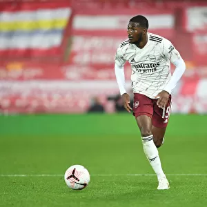Empty Anfield: Ainsley Maitland-Niles in Action as Liverpool Host Arsenal, 2020-21 Premier League