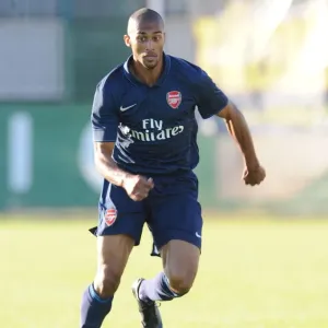 Armand Traore in Action: Arsenal Crushes Szombathelyi 5-0 in Pre-Season Friendly, 2009