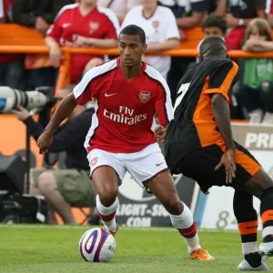 Armand Traore (Arsenal) Albert Adomah (Barnet) Armand Traore (Arsenal) Albert Adomah (Barnet)