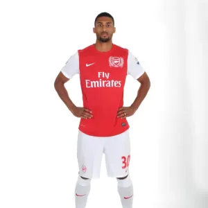 Armand Traore (Arsenal). Arsenal Photocall, Emirates Stadium, Arsenal Football Club