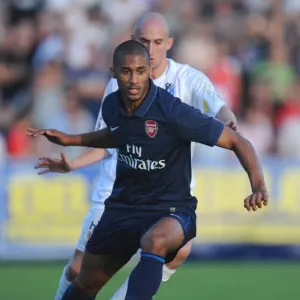 Armand Traore (Arsenal) Markus Buchinger (SC Columbia)