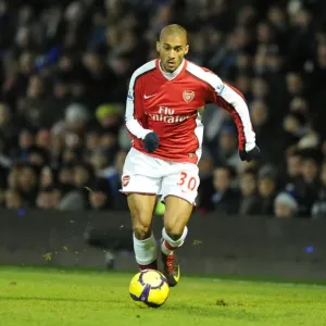 Armand Traore (Arsenal). Portsmouth 1: 4 Arsenal, Barclays Premier League