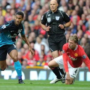 Armand Traore vs. Phil Jones: Manchester United vs. Arsenal Clash (2011-12) Armand Traore vs. Phil Jones: Manchester United vs. Arsenal Clash (2011-12)